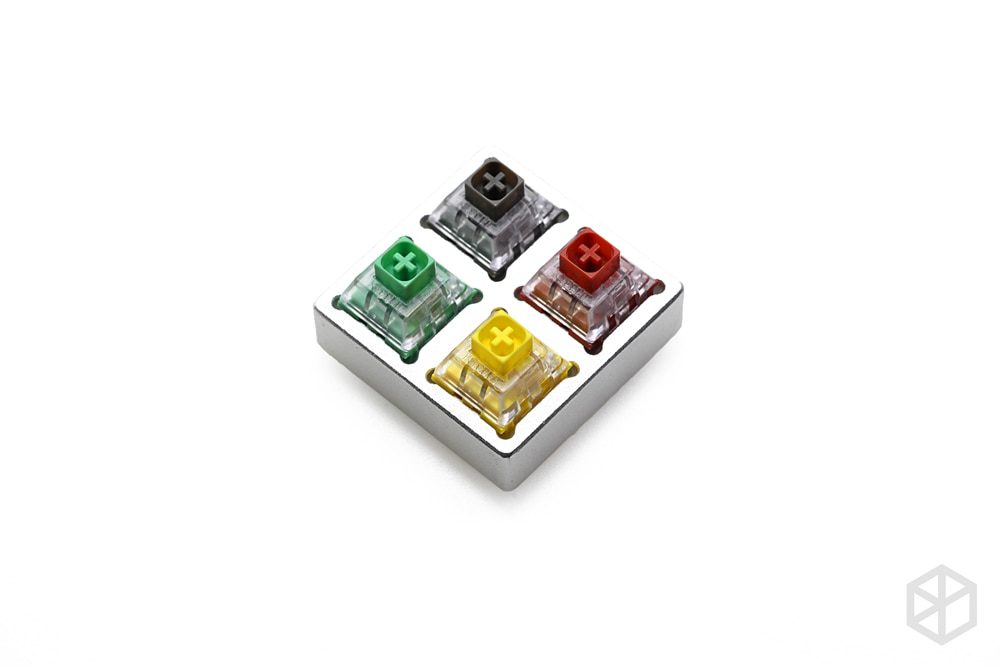 aluminum or Acrylic Switch Tester 2X2 kailh box switches Chinese Style red green grey yellow RGB SMD for Mechanical Keyboard aluminum or Acrylic Switch Tester 2X2 kailh box switches Chinese Style red green grey yellow RGB SMD for Mechanical Keyboard