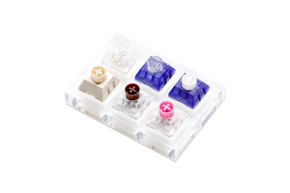 Acrylic Switch Tester Gateron Switch Kialh Box JWICK Switch for Mechanical Keyboard White Silent EQUALZ TECSEE Linear Acrylic Switch Tester Gateron Switch Kialh Box JWICK Switch for Mechanical Keyboard White Silent EQUALZ TECSEE Linear