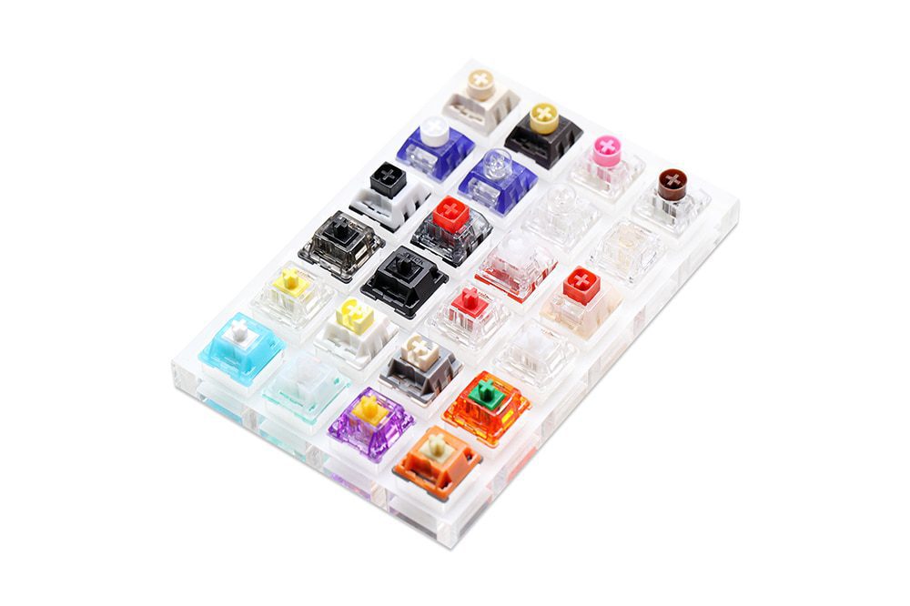 Acrylic Switch Tester Gateron Switch Kialh Box JWICK Switch for Mechanical Keyboard White Silent EQUALZ TECSEE Linear Acrylic Switch Tester Gateron Switch Kialh Box JWICK Switch for Mechanical Keyboard White Silent EQUALZ TECSEE Linear