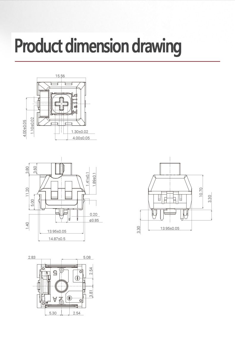 10PCS Kailh White Owl V2 Switch RGB SMD Clicky 70g Switches For Mechanical keyboard mx stem 5pin White Grey 10PCS Kailh White Owl V2 Switch RGB SMD Clicky 70g Switches For Mechanical keyboard mx stem 5pin White Grey