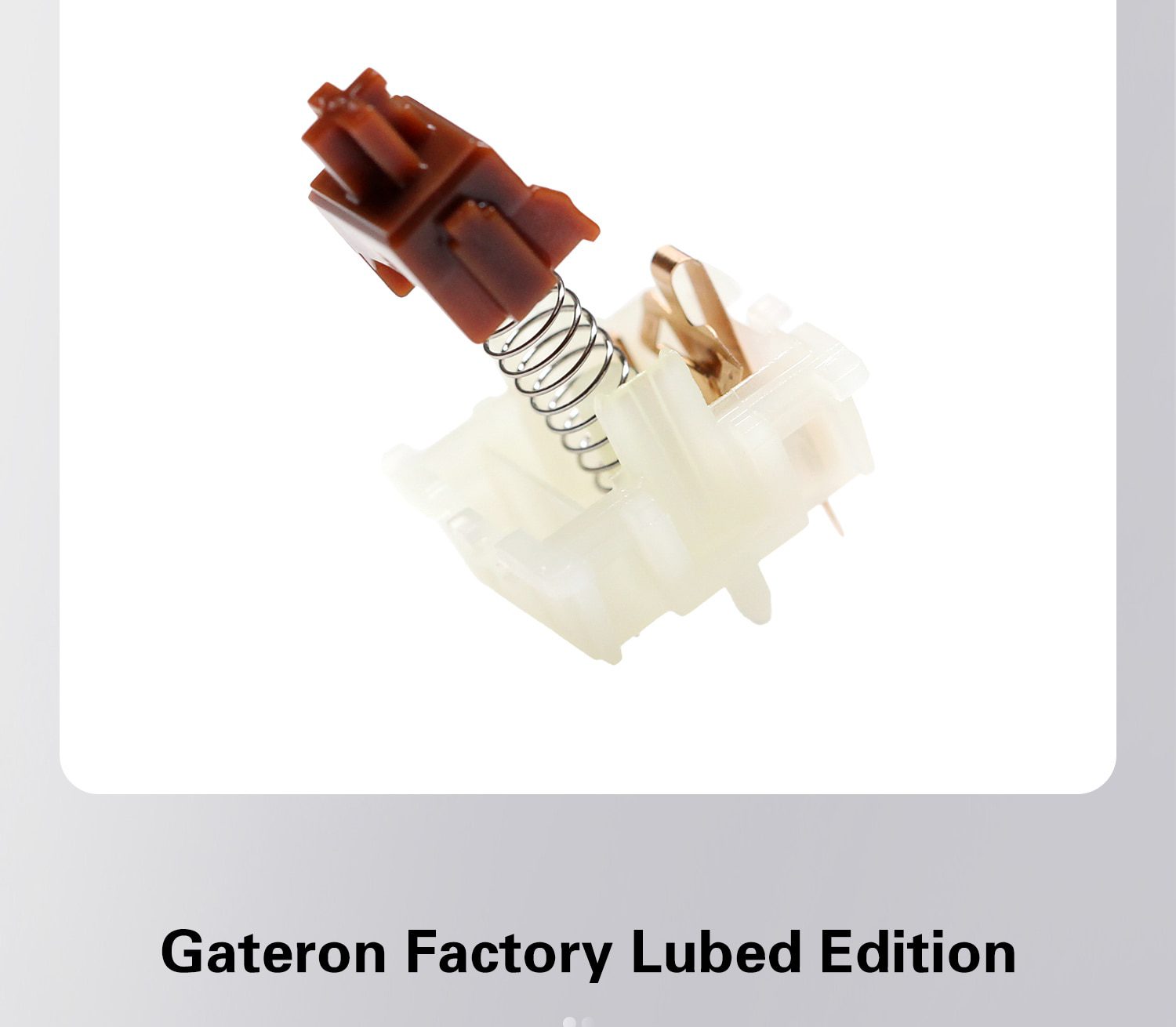 35pcs Gateron CAP V2 Gold Borwn Milky Brown Switch Extras 5pin RGB Tactile 55g mx stem switch for mechanical keyboard 60m 35pcs Gateron CAP V2 Gold Borwn Milky Brown Switch Extras 5pin RGB Tactile 55g mx stem switch for mechanical keyboard 60m
