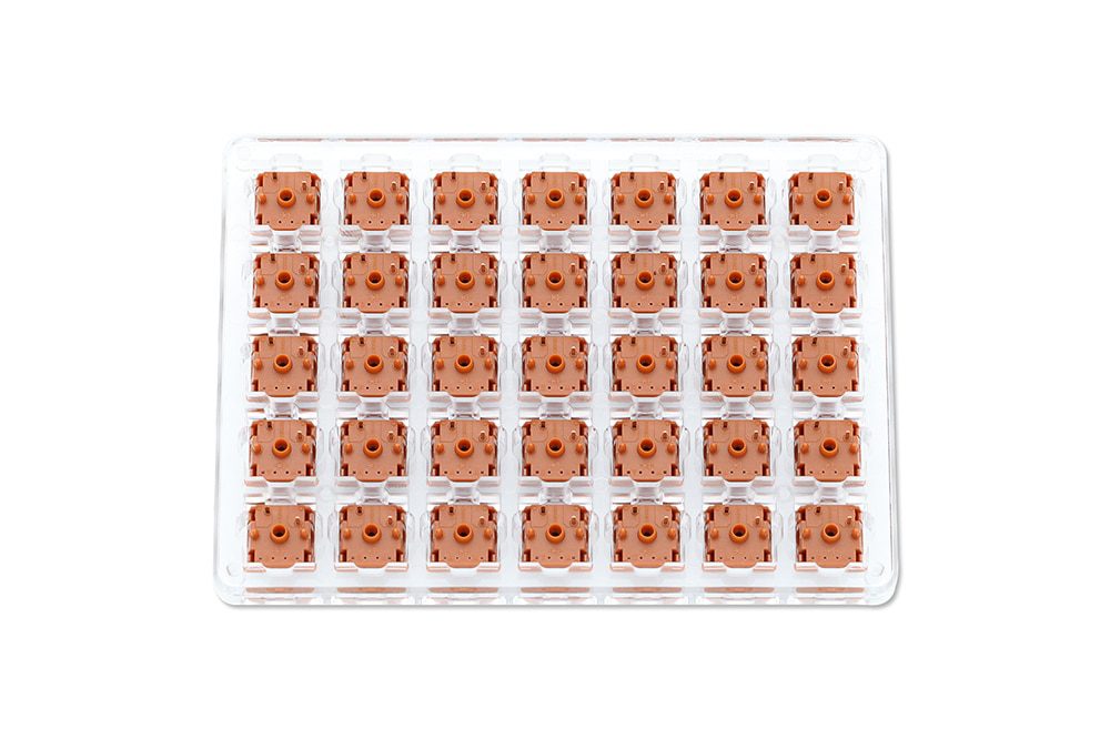 35pcs Gateron CAP V2 Gold Borwn Milky Brown Switch Extras 5pin RGB Tactile 55g mx stem switch for mechanical keyboard 60m 35pcs Gateron CAP V2 Gold Borwn Milky Brown Switch Extras 5pin RGB Tactile 55g mx stem switch for mechanical keyboard 60m