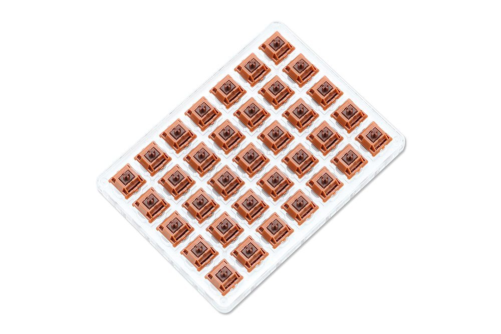 35pcs Gateron CAP V2 Gold Borwn Milky Brown Switch Extras 5pin RGB Tactile 55g mx stem switch for mechanical keyboard 60m 35pcs Gateron CAP V2 Gold Borwn Milky Brown Switch Extras 5pin RGB Tactile 55g mx stem switch for mechanical keyboard 60m