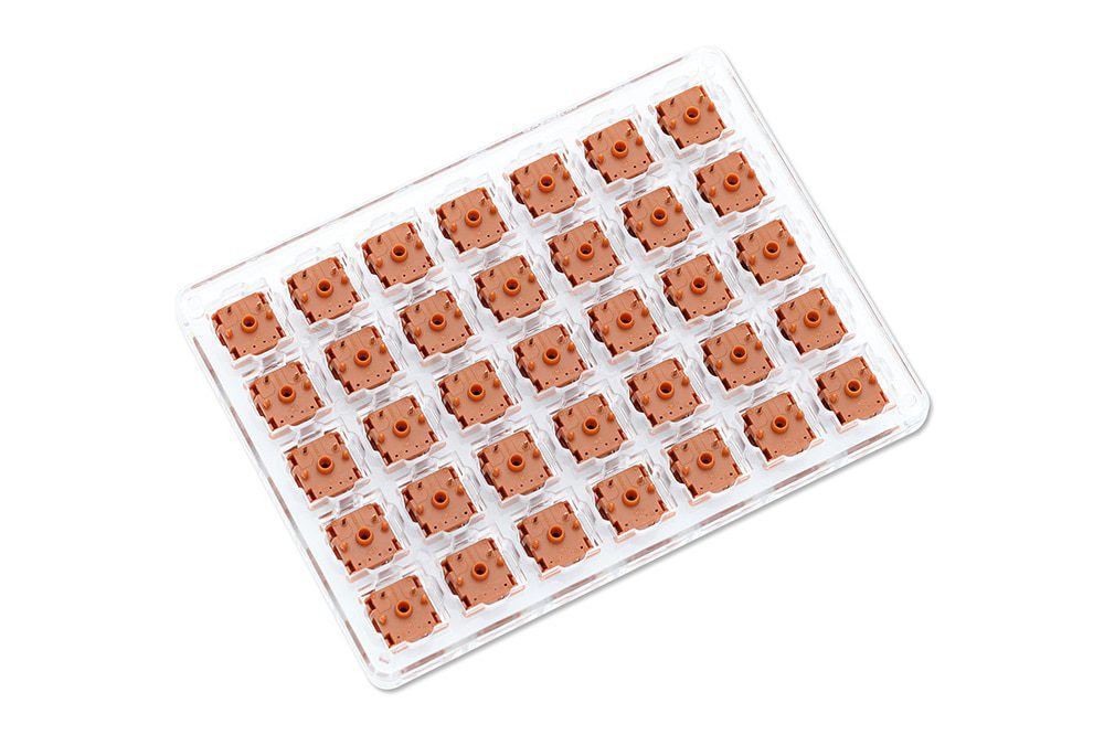 35pcs Gateron CAP V2 Gold Borwn Milky Brown Switch Extras 5pin RGB Tactile 55g mx stem switch for mechanical keyboard 60m 35pcs Gateron CAP V2 Gold Borwn Milky Brown Switch Extras 5pin RGB Tactile 55g mx stem switch for mechanical keyboard 60m