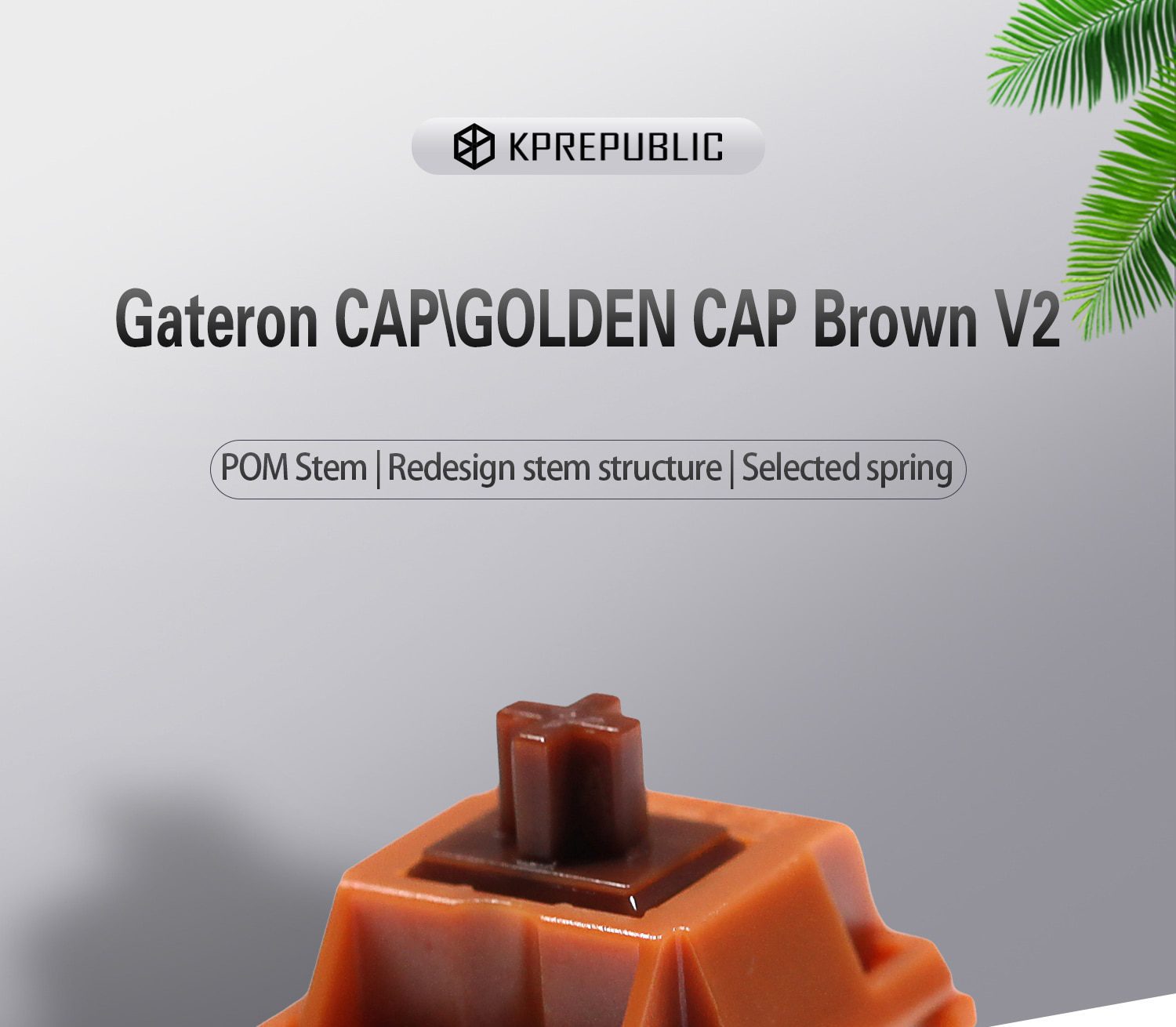 35pcs Gateron CAP V2 Gold Borwn Milky Brown Switch Extras 5pin RGB Tactile 55g mx stem switch for mechanical keyboard 60m 35pcs Gateron CAP V2 Gold Borwn Milky Brown Switch Extras 5pin RGB Tactile 55g mx stem switch for mechanical keyboard 60m
