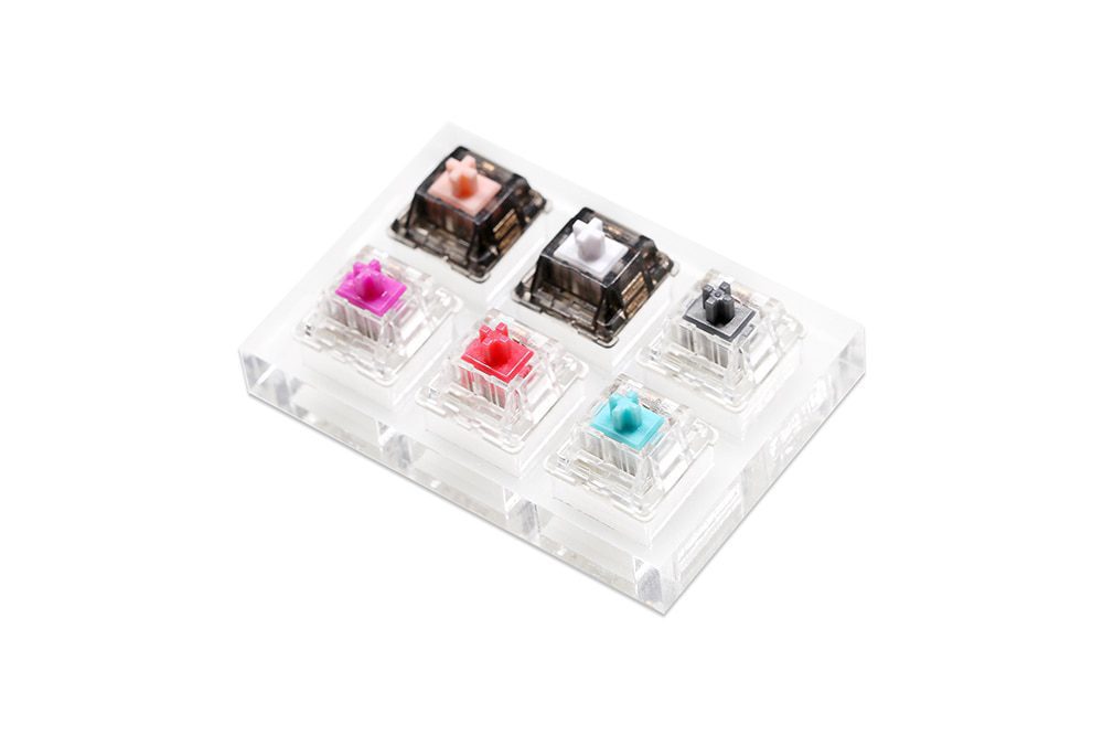 Acrylic Switch Tester Gateron Switch Huano Switch for Mechanical Keyboard Pro Yellow Red White Silver INK Black Blue CAP Yellow Acrylic Switch Tester Gateron Switch Huano Switch for Mechanical Keyboard Pro Yellow Red White Silver INK Black Blue CAP Yellow