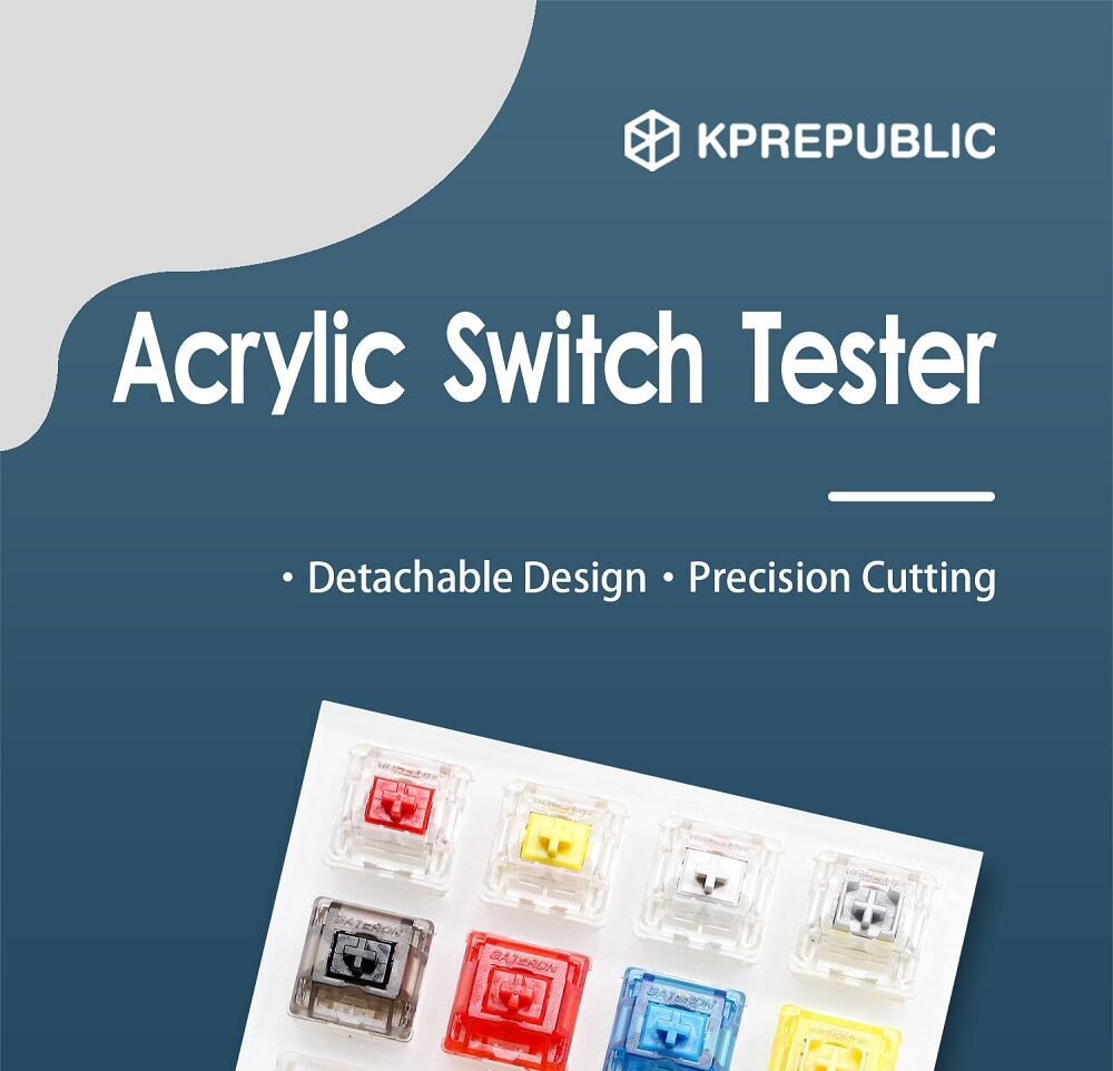 Acrylic Switch Tester Gateron Switch Huano Switch for Mechanical Keyboard Pro Yellow Red White Silver INK Black Blue CAP Yellow Acrylic Switch Tester Gateron Switch Huano Switch for Mechanical Keyboard Pro Yellow Red White Silver INK Black Blue CAP Yellow