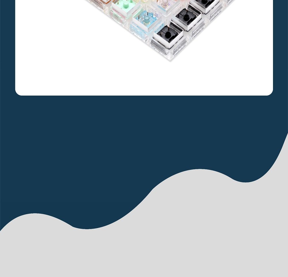 Acrylic Switch Tester Gateron Switch Huano Switch for Mechanical Keyboard Pro Yellow Red White Silver INK Black Blue CAP Yellow Acrylic Switch Tester Gateron Switch Huano Switch for Mechanical Keyboard Pro Yellow Red White Silver INK Black Blue CAP Yellow