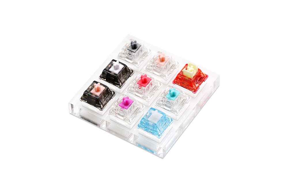 Acrylic Switch Tester Gateron Switch Huano Switch for Mechanical Keyboard Pro Yellow Red White Silver INK Black Blue CAP Yellow Acrylic Switch Tester Gateron Switch Huano Switch for Mechanical Keyboard Pro Yellow Red White Silver INK Black Blue CAP Yellow