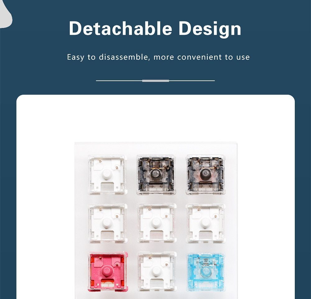 Acrylic Switch Tester Gateron Switch Huano Switch for Mechanical Keyboard Pro Yellow Red White Silver INK Black Blue CAP Yellow Acrylic Switch Tester Gateron Switch Huano Switch for Mechanical Keyboard Pro Yellow Red White Silver INK Black Blue CAP Yellow