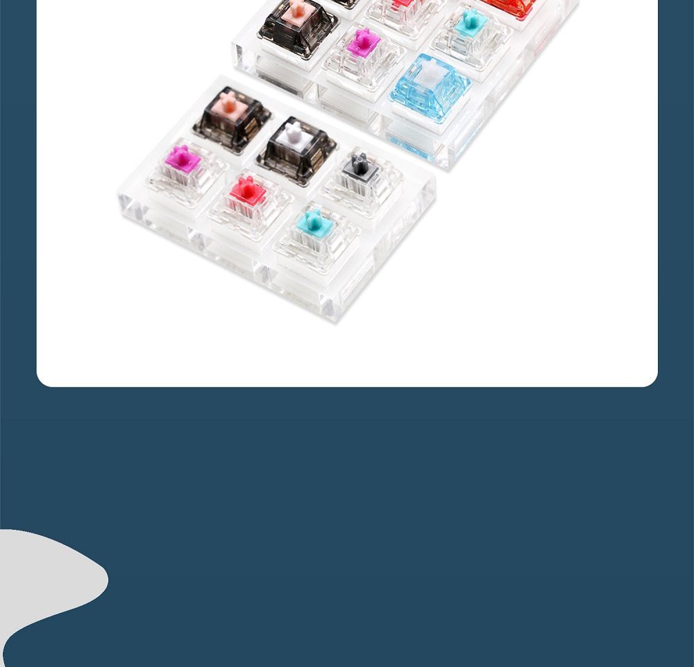 Acrylic Switch Tester Gateron Switch Huano Switch for Mechanical Keyboard Pro Yellow Red White Silver INK Black Blue CAP Yellow Acrylic Switch Tester Gateron Switch Huano Switch for Mechanical Keyboard Pro Yellow Red White Silver INK Black Blue CAP Yellow