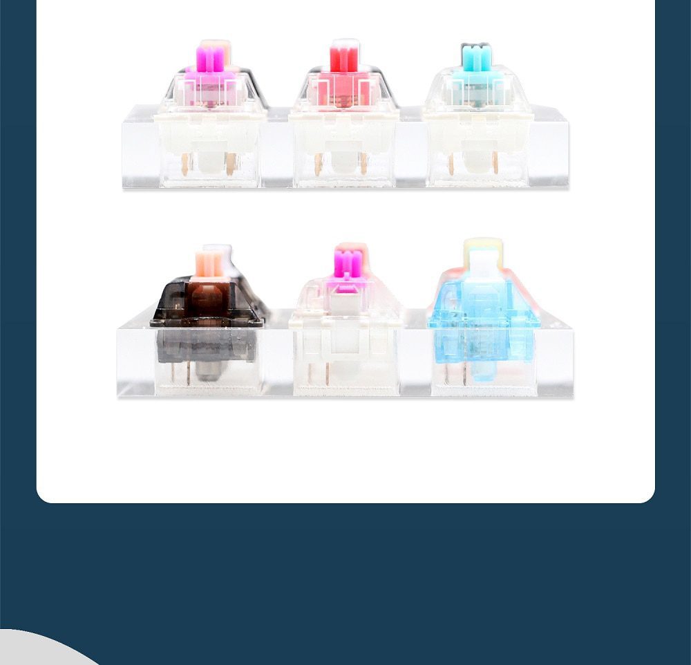 Acrylic Switch Tester Gateron Switch Huano Switch for Mechanical Keyboard Pro Yellow Red White Silver INK Black Blue CAP Yellow Acrylic Switch Tester Gateron Switch Huano Switch for Mechanical Keyboard Pro Yellow Red White Silver INK Black Blue CAP Yellow