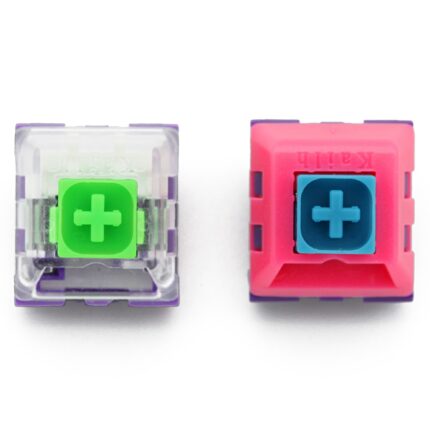 Domikey X Kailh box cyber p EVA tactile switch SMD clear MX Switches For Mechanical keyboard 62g 67g 5pin 50m clear housing punk