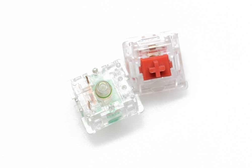 EVERGLIDE SWITCH Sakura Pink Jade Green Coral Red Amber Oran mx stem with transparent clear housing For Mechanical keyboard 5pin EVERGLIDE SWITCH Sakura Pink Jade Green Coral Red Amber Oran mx stem with transparent clear housing For Mechanical keyboard 5pin