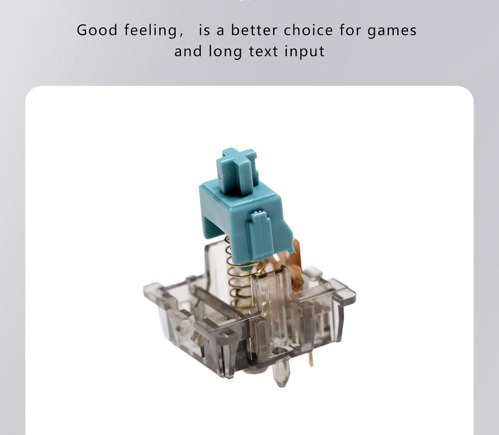 DUROCK T1 Switch 67g Mechanical Key Switches Unique Heavy Tactile Feelings 5 Pins Tactile Switches for Mechanical Keyboard DUROCK T1 Switch 67g Mechanical Key Switches Unique Heavy Tactile Feelings 5 Pins Tactile Switches for Mechanical Keyboard