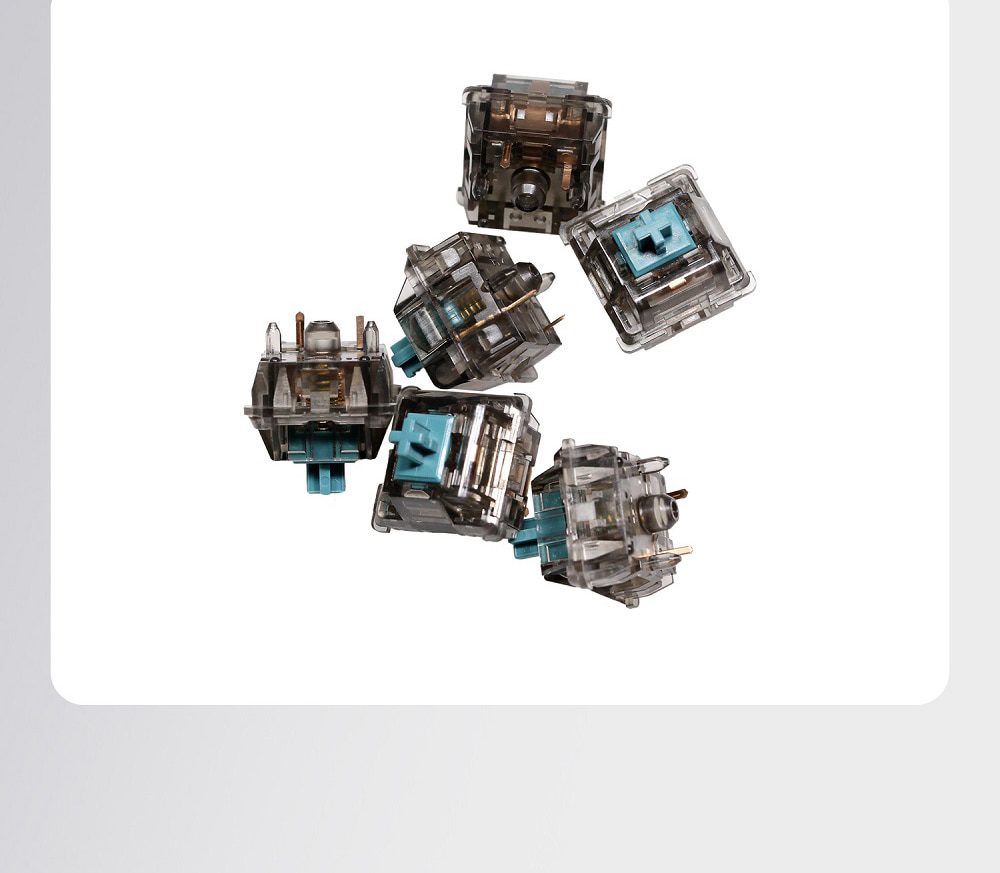 DUROCK T1 Switch 67g Mechanical Key Switches Unique Heavy Tactile Feelings 5 Pins Tactile Switches for Mechanical Keyboard DUROCK T1 Switch 67g Mechanical Key Switches Unique Heavy Tactile Feelings 5 Pins Tactile Switches for Mechanical Keyboard