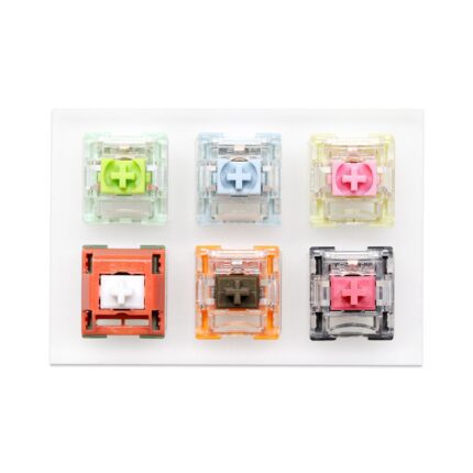 Acrylic Switch Tester TTC Switch for Mechanical Keyboard ACE Bluish White Gold Pink Watermelon Gold Brown Pink