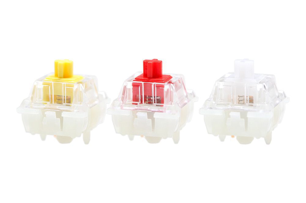 JWICK Red Yellow White Linear Switch 5pin RGB SMD 37g 60g 65g mx switch for mechanical keyboard 50m POM PC PA66 JWICK Red Yellow White Linear Switch 5pin RGB SMD 37g 60g 65g mx switch for mechanical keyboard 50m POM PC PA66