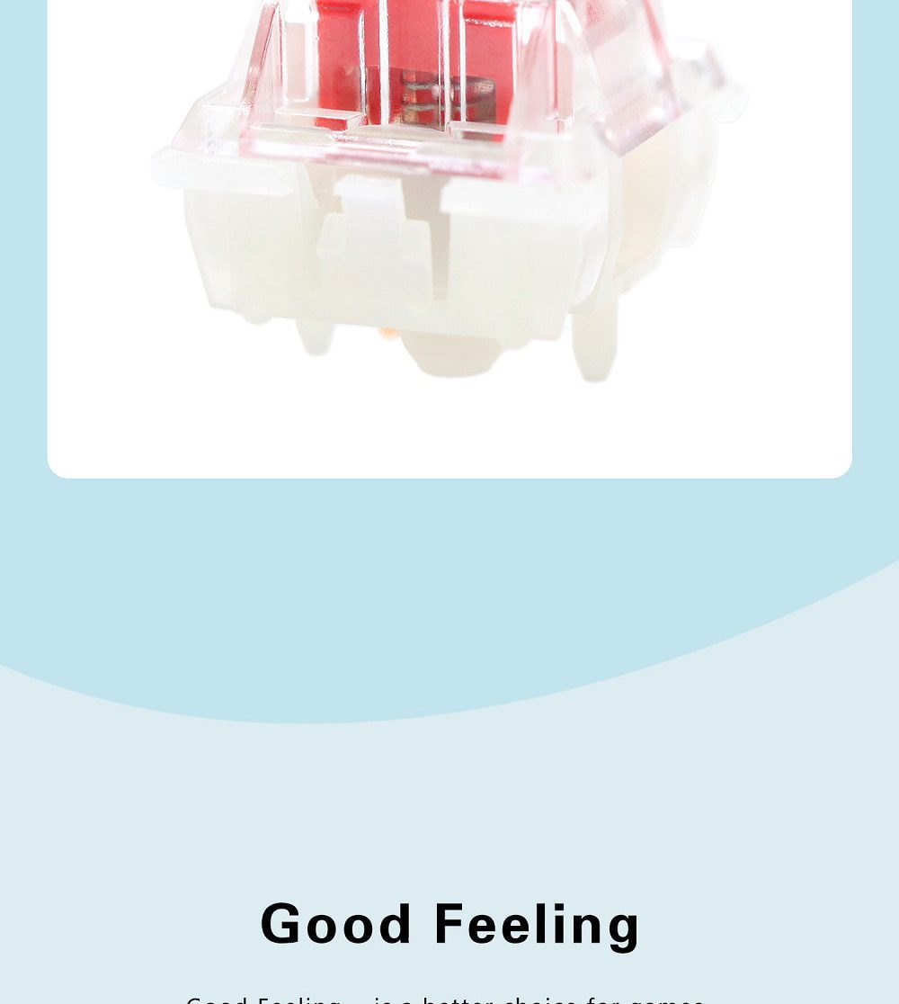 JWICK Red Yellow White Linear Switch 5pin RGB SMD 37g 60g 65g mx switch for mechanical keyboard 50m POM PC PA66 JWICK Red Yellow White Linear Switch 5pin RGB SMD 37g 60g 65g mx switch for mechanical keyboard 50m POM PC PA66