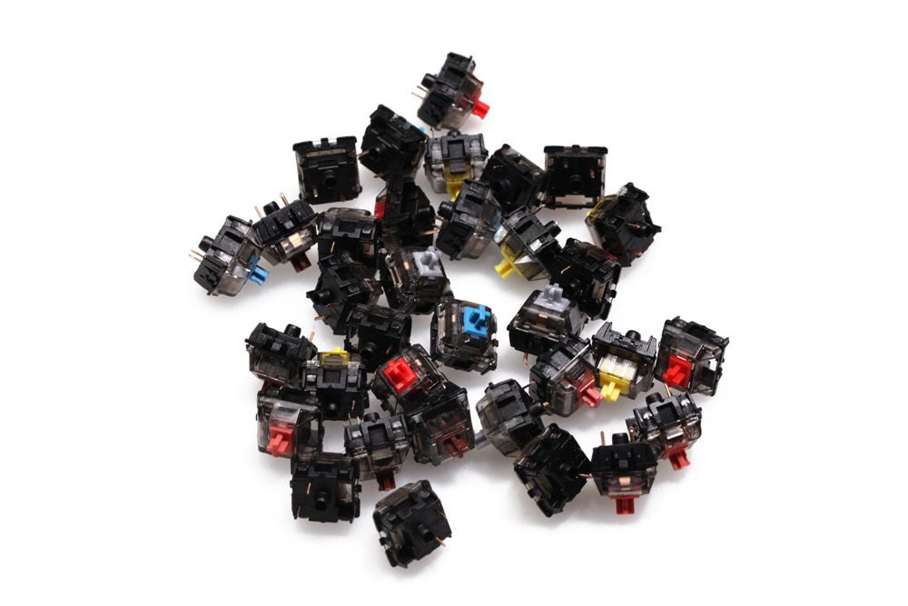 Gateron CAP Black Crystal V2 Switch 3pin SMD RGB mx stem switch for mechanical keyboard pre lubed Brown Yellow Silent Red Silver Gateron CAP Black Crystal V2 Switch 3pin SMD RGB mx stem switch for mechanical keyboard pre lubed Brown Yellow Silent Red Silver