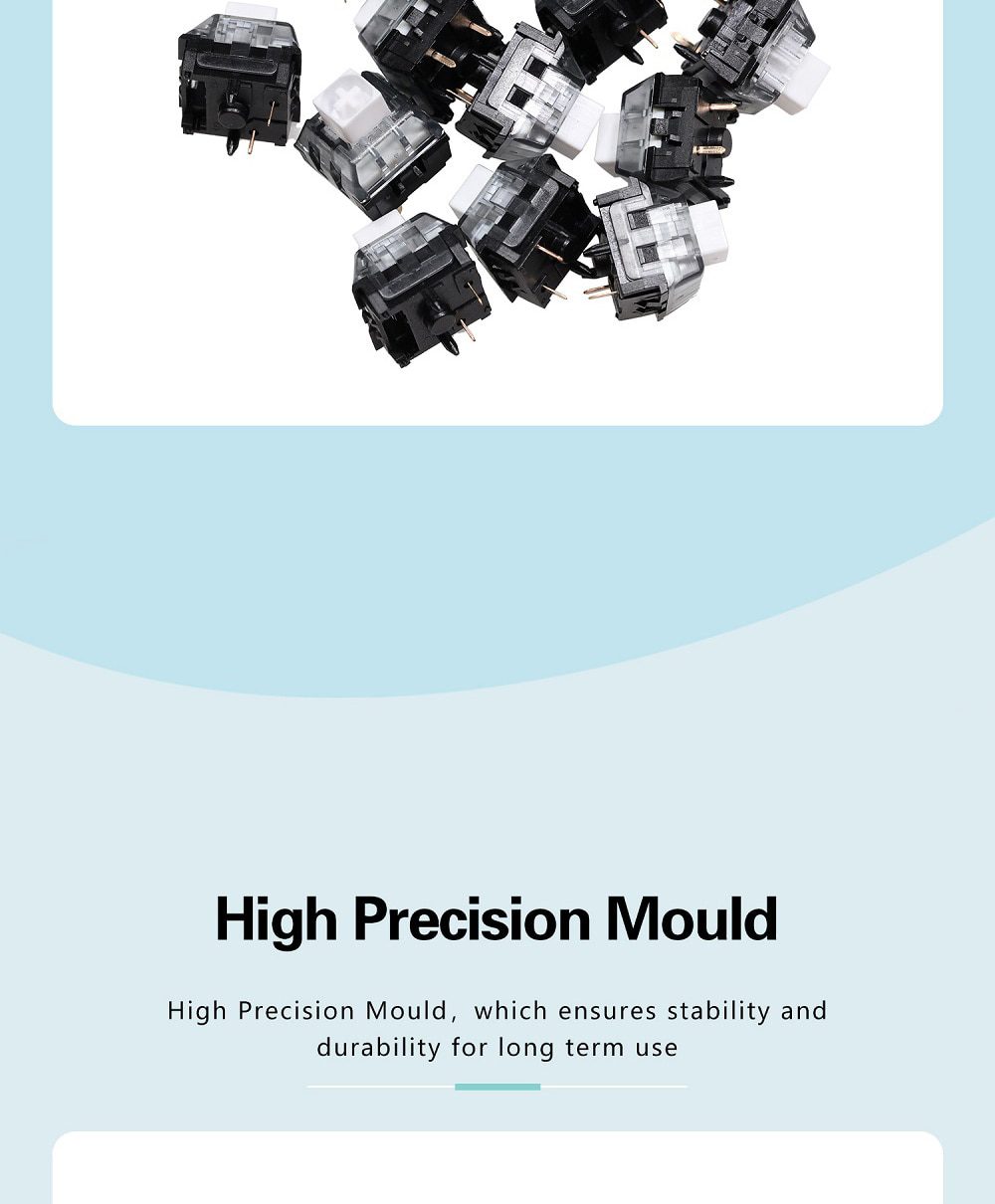 10PCS Kailh BOX V2 White Red Brown Switch RGB SMD Linear Tactile 45g 50g 68g Switches For Mechanical keyboard mx stem 5pin 10PCS Kailh BOX V2 White Red Brown Switch RGB SMD Linear Tactile 45g 50g 68g Switches For Mechanical keyboard mx stem 5pin