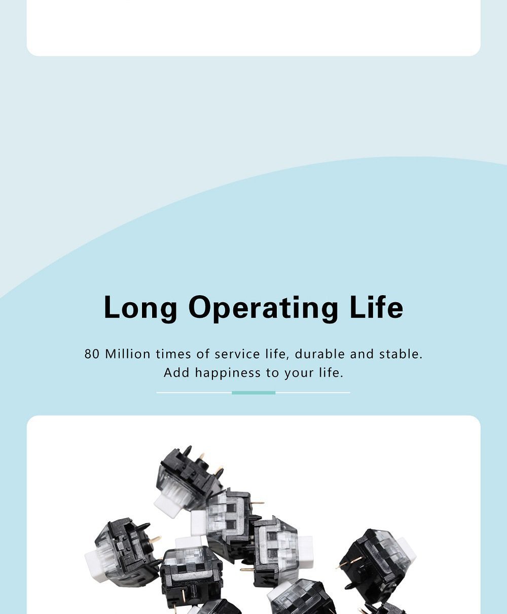 10PCS Kailh BOX V2 White Red Brown Switch RGB SMD Linear Tactile 45g 50g 68g Switches For Mechanical keyboard mx stem 5pin 10PCS Kailh BOX V2 White Red Brown Switch RGB SMD Linear Tactile 45g 50g 68g Switches For Mechanical keyboard mx stem 5pin