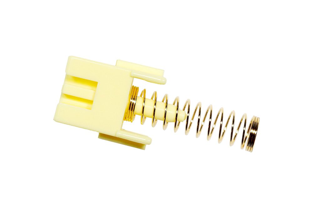 JWICK Ginger Milk Linear Switch 5pin RGB SMD 63.5g mx switch for mechanical keyboard 60m POM PA66 Gold Plated Spring Yellow JWICK Ginger Milk Linear Switch 5pin RGB SMD 63.5g mx switch for mechanical keyboard 60m POM PA66 Gold Plated Spring Yellow