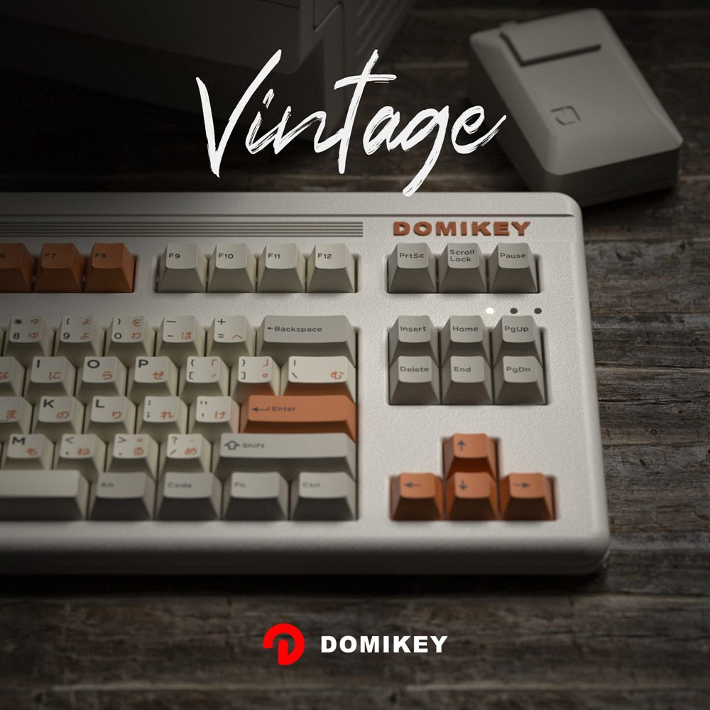 Domikey Vintage All in One Cherry Profile abs doubleshot keycap for mx stem keyboard 87 104 gh60 xd64 xd68 BM60 BM65 BM68 Retro Domikey Vintage All in One Cherry Profile abs doubleshot keycap for mx stem keyboard 87 104 gh60 xd64 xd68 BM60 BM65 BM68 Retro