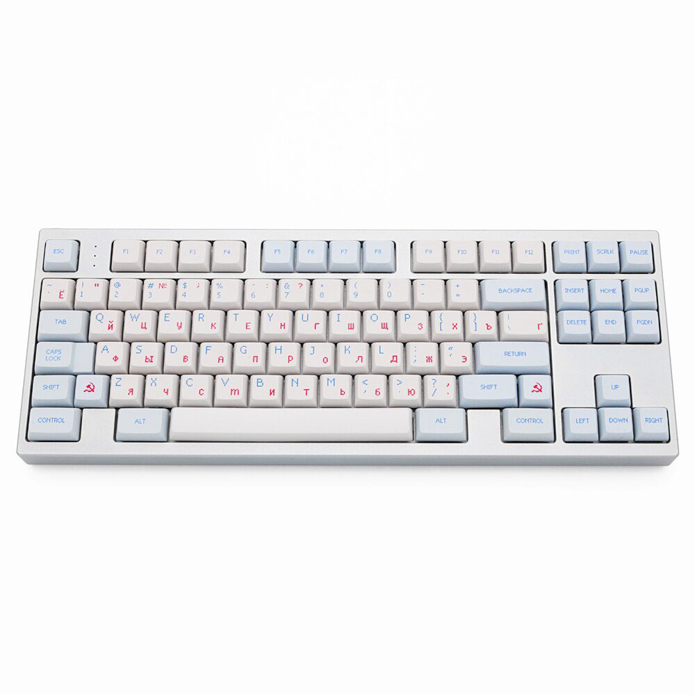 SA profile Dye Sub Keycap Set PBT plastic crayon chalk for mechanical keyboard white blue orange gh60 xd64 xd84 xd96 87 104 SA profile Dye Sub Keycap Set PBT plastic crayon chalk for mechanical keyboard white blue orange gh60 xd64 xd84 xd96 87 104