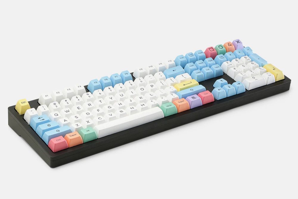 SA profile Dye Sub Keycap Set PBT plastic crayon chalk for mechanical keyboard white blue orange gh60 xd64 xd84 xd96 87 104 SA profile Dye Sub Keycap Set PBT plastic crayon chalk for mechanical keyboard white blue orange gh60 xd64 xd84 xd96 87 104