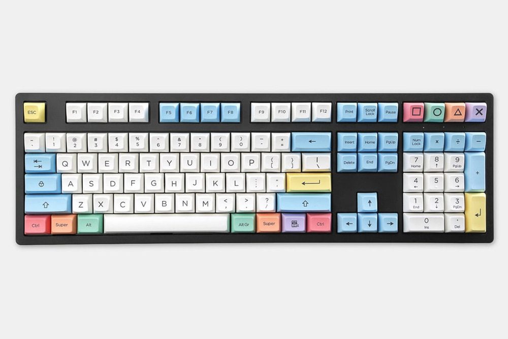 SA profile Dye Sub Keycap Set PBT plastic crayon chalk for mechanical keyboard white blue orange gh60 xd64 xd84 xd96 87 104 SA profile Dye Sub Keycap Set PBT plastic crayon chalk for mechanical keyboard white blue orange gh60 xd64 xd84 xd96 87 104