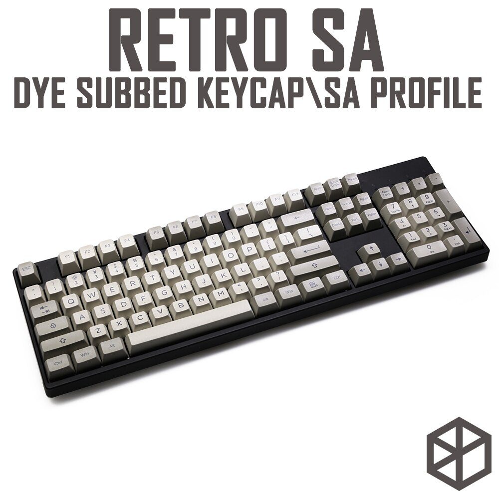 SA profile Dye Sub Keycap Set PBT plastic crayon chalk for mechanical keyboard white blue orange gh60 xd64 xd84 xd96 87 104 SA profile Dye Sub Keycap Set PBT plastic crayon chalk for mechanical keyboard white blue orange gh60 xd64 xd84 xd96 87 104