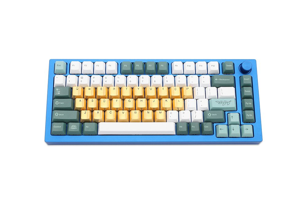 Teamwolf stainless steel MX Metal Keycap for keyboard Alpha 26 key light through back lit Black Blue Gold gradient Teamwolf stainless steel MX Metal Keycap for keyboard Alpha 26 key light through back lit Black Blue Gold gradient