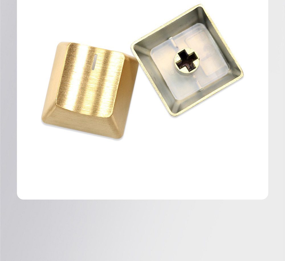 Teamwolf stainless steel MX Metal Keycap for keyboard Alpha 26 key light through back lit Black Blue Gold gradient Teamwolf stainless steel MX Metal Keycap for keyboard Alpha 26 key light through back lit Black Blue Gold gradient