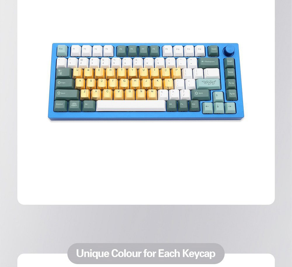 Teamwolf stainless steel MX Metal Keycap for keyboard Alpha 26 key light through back lit Black Blue Gold gradient Teamwolf stainless steel MX Metal Keycap for keyboard Alpha 26 key light through back lit Black Blue Gold gradient