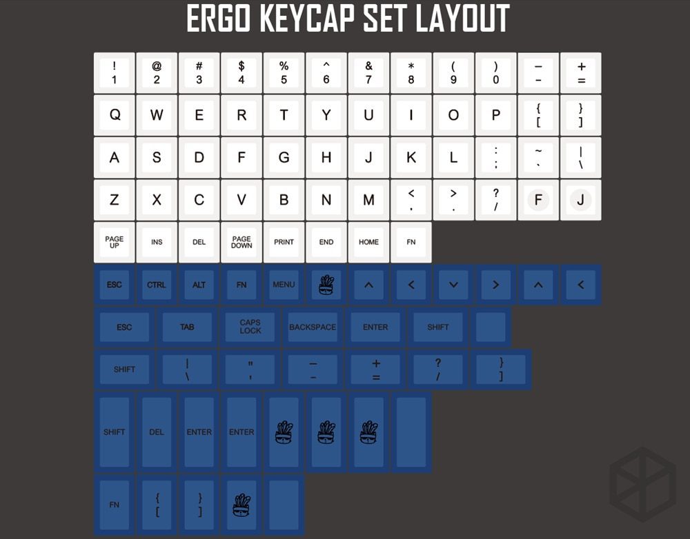 dsa ergodox ergo pbt dye subbed keycaps for custom mechanical keyboards Infinity ErgoDox Ergonomic Keyboard keycaps white blue dsa ergodox ergo pbt dye subbed keycaps for custom mechanical keyboards Infinity ErgoDox Ergonomic Keyboard keycaps white blue