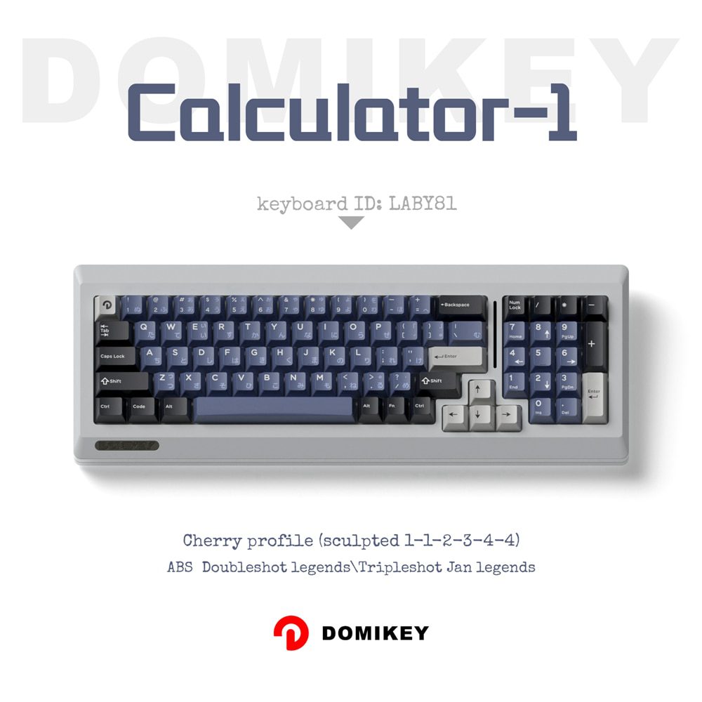Domikey Calculator All in One Cherry Profile abs doubleshot keycap for mx keyboard poker 87 104 xd64 xd68 BM60 BM65 BM68 Domikey Calculator All in One Cherry Profile abs doubleshot keycap for mx keyboard poker 87 104 xd64 xd68 BM60 BM65 BM68
