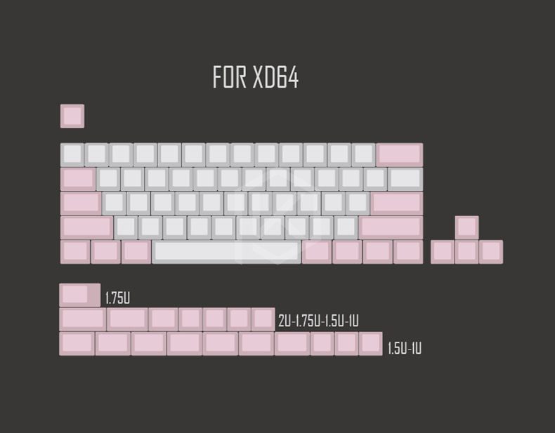 Cherry profile Dye Sub Keycap Set thick PBT plastic sakura flower white pink colorway for gh60 xd64 xd84 xd96 tada68 87 104 Cherry profile Dye Sub Keycap Set thick PBT plastic sakura flower white pink colorway for gh60 xd64 xd84 xd96 tada68 87 104