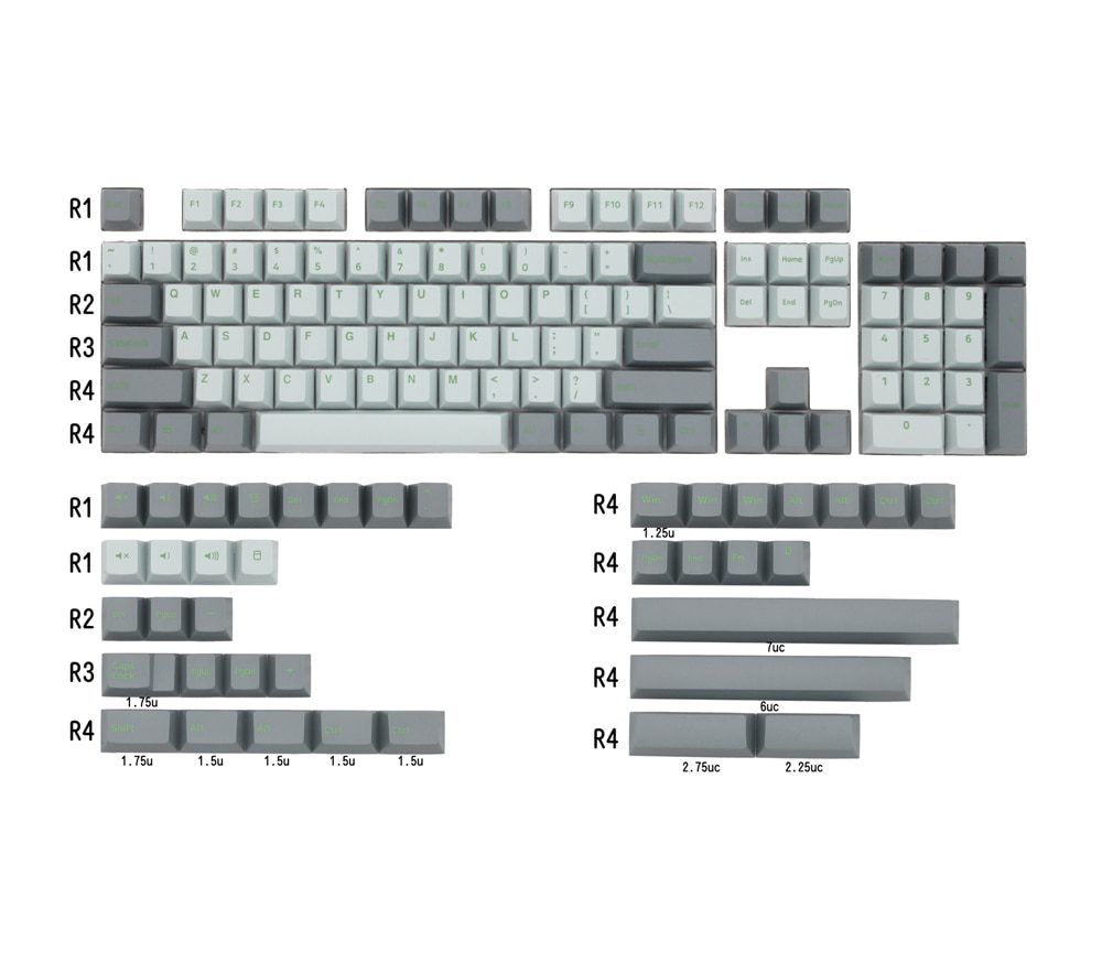 Cherry Profile PBT Doubleshot keycap for keyboard Red Samurai Night Running Olivia Lime Cherry Profile PBT Doubleshot keycap for keyboard Red Samurai Night Running Olivia Lime