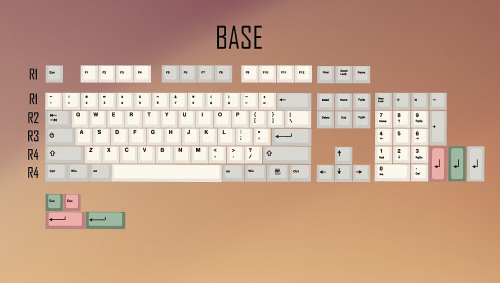 9009 colorway 169 Cherry profile Dye Sub Keycap Set thick PBT plastic keyboard gh60 xd60 xd84 cospad tada68 rs96 zz96 87 104 660 9009 colorway 169 Cherry profile Dye Sub Keycap Set thick PBT plastic keyboard gh60 xd60 xd84 cospad tada68 rs96 zz96 87 104 660