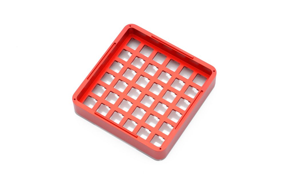 [only switch test box]Keyfirst Anode Aluminum Switch test box tester CNC box with acrylic cover For switch Stock Collection