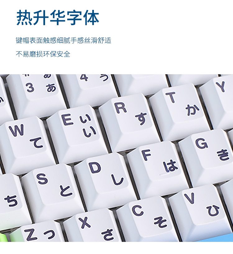 LOOP Blocks Contrast Color Cherry profile Dye Sub Keycap Set thick PBT for keyboard gh60 xd60 xd84 tada68 87 104 BM60 BM65