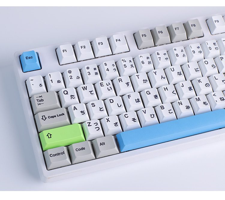 LOOP Blocks Contrast Color Cherry profile Dye Sub Keycap Set thick PBT for keyboard gh60 xd60 xd84 tada68 87 104 BM60 BM65