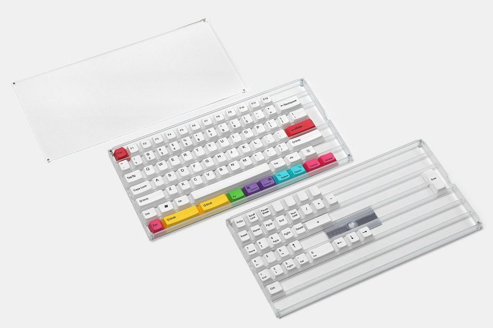 [only box]mstone box keycaps collection box 2 layers for keyboard gmk cherry dsa xda keycaps box For Keycap Set Stock