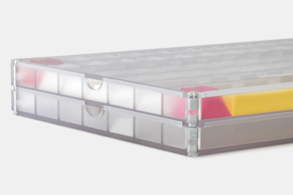 [only box]mstone box keycaps collection box 2 layers for keyboard gmk cherry dsa xda keycaps box For Keycap Set Stock