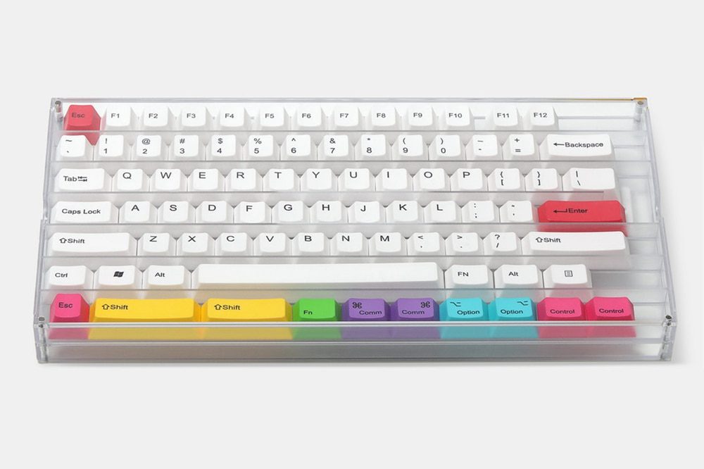 [only box]mstone box keycaps collection box 2 layers for keyboard gmk cherry dsa xda keycaps box For Keycap Set Stock