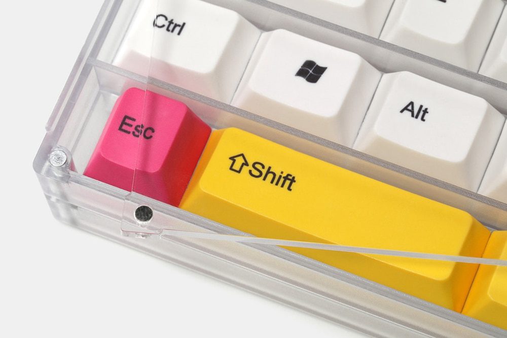 [only box]mstone box keycaps collection box 2 layers for keyboard gmk cherry dsa xda keycaps box For Keycap Set Stock