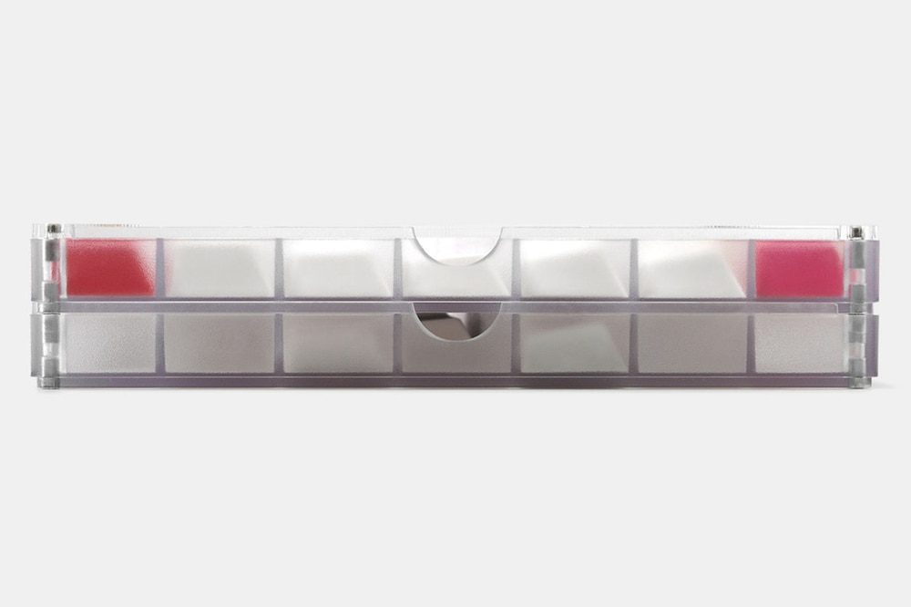 [only box]mstone box keycaps collection box 2 layers for keyboard gmk cherry dsa xda keycaps box For Keycap Set Stock