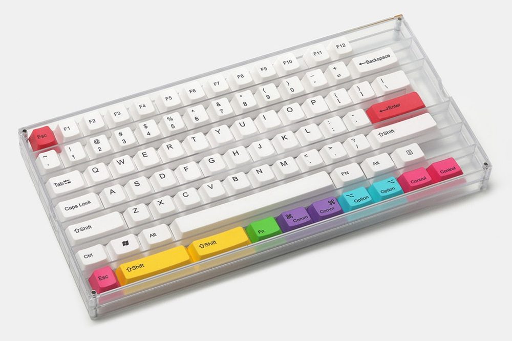 [only box]mstone box keycaps collection box 2 layers for keyboard gmk cherry dsa xda keycaps box For Keycap Set Stock