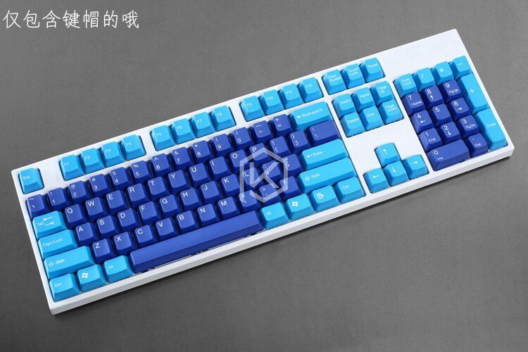 taihao abs double shot keycaps for diy gaming mechanical keyboard color of ocean deep blue white yellow red orange purple pink taihao abs double shot keycaps for diy gaming mechanical keyboard color of ocean deep blue white yellow red orange purple pink